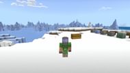 Players of Minecraft can make three different sounds with each Copper Horn, depending on if they are looking up, crouching, or any other action (Image via xisumatwo/YouTube)